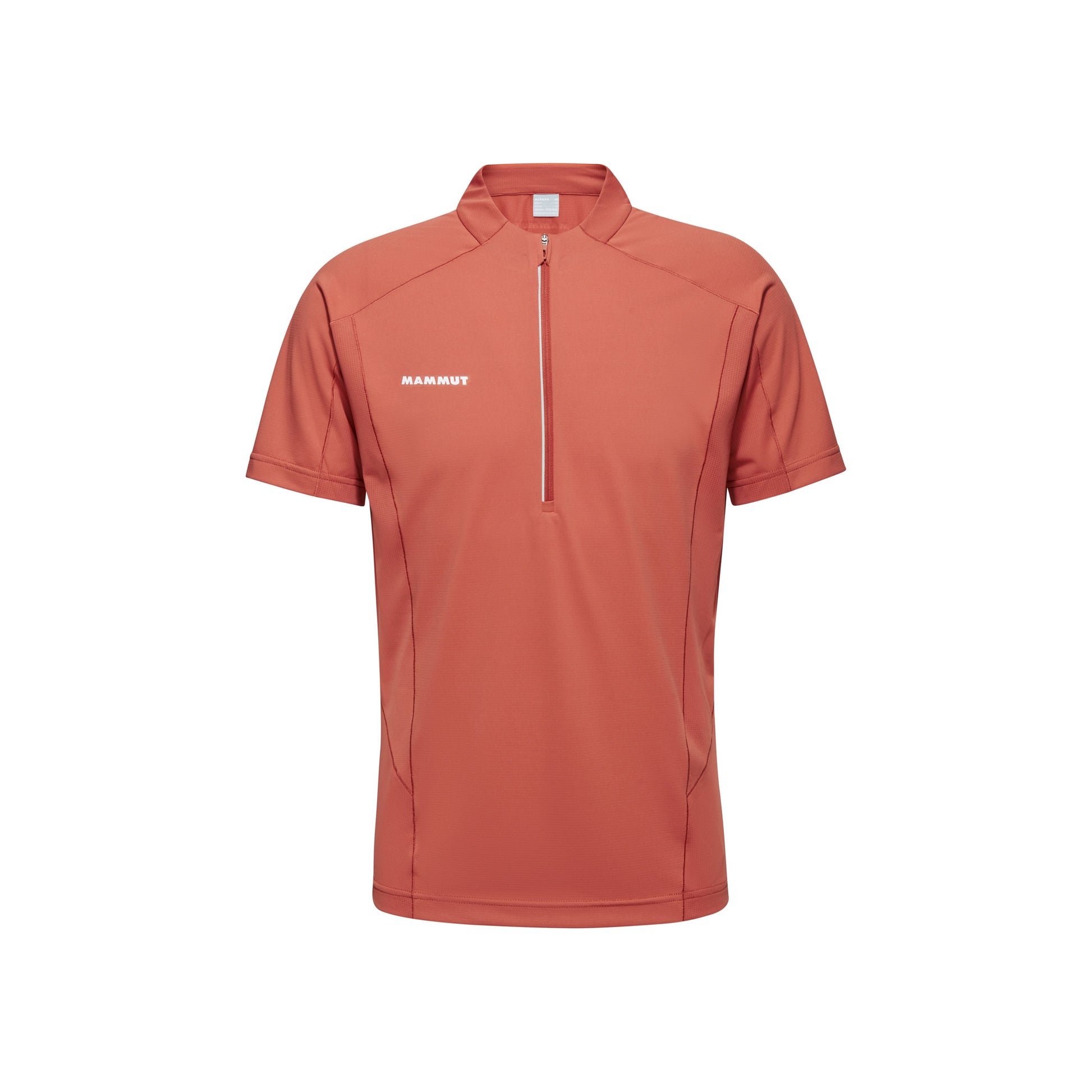 Sporta krekls Mammut Aenergy FL Half Zip T-Shirt vīriešu Brick