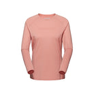 Sporta krekls Mammut Selun FL Longsleeve Logo sieviešu Quartz Dust