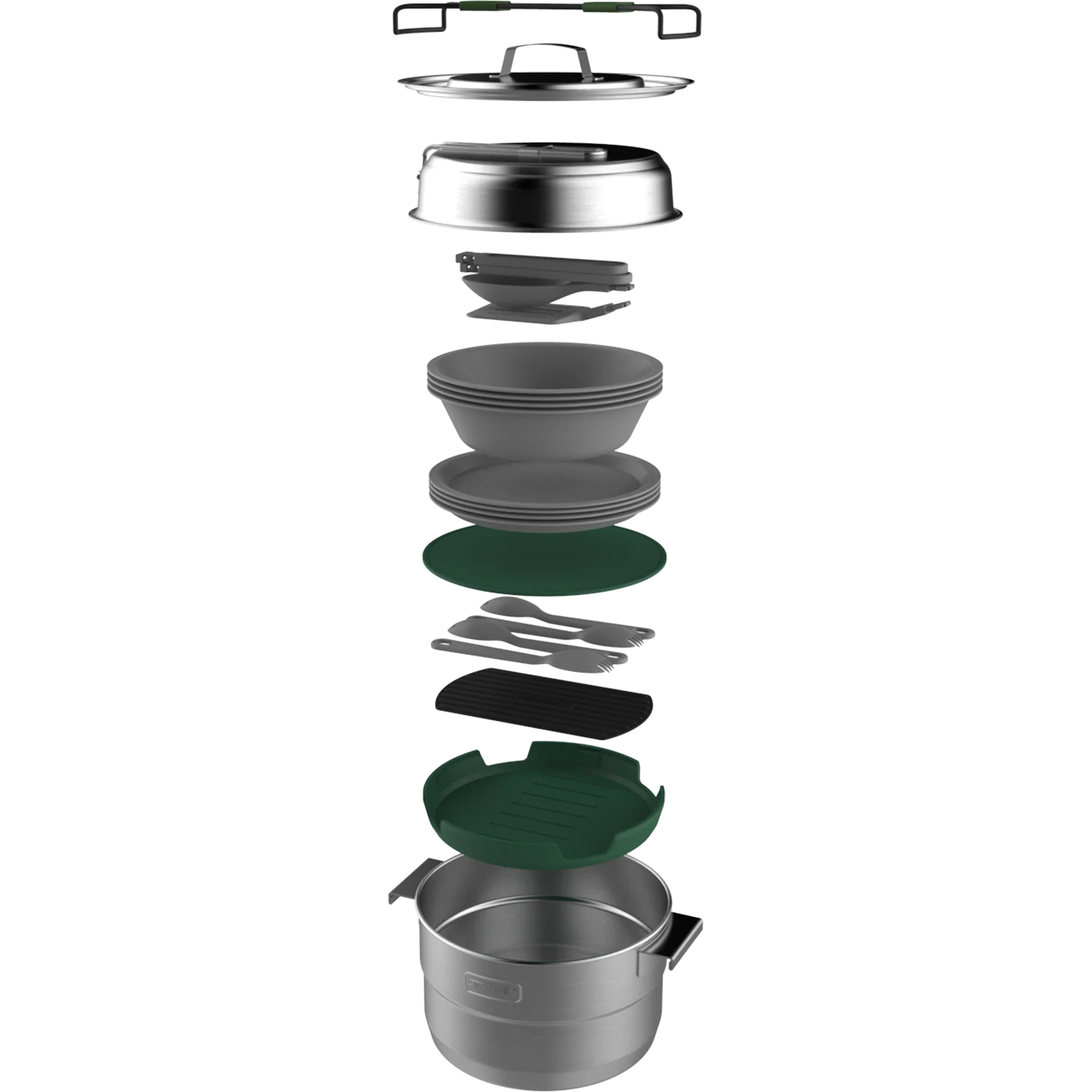 Trauku komplekts Stanley Full Kitchen Base Camp Cook Set