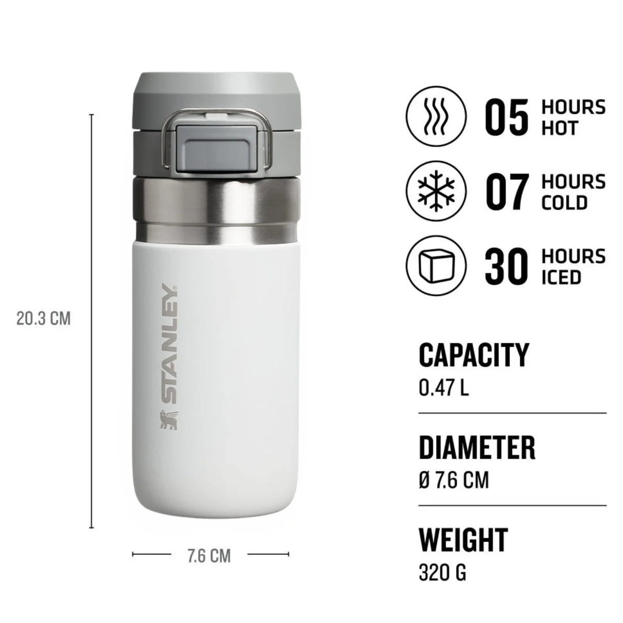 Termokrūze Stanley Quick Flip Go