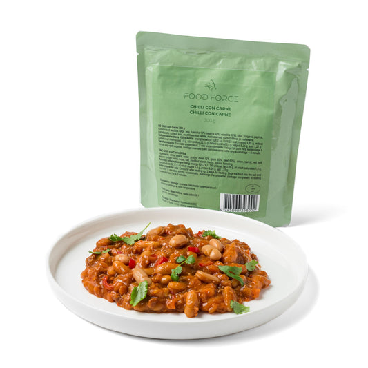 Gatavā tūristu pārtika Food Force Chilli con Carne 300g