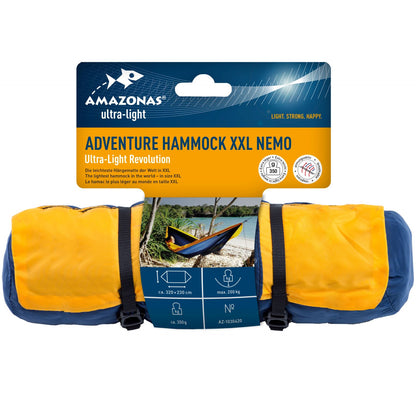 Šūpuļtīkls Amazonas Light Hammock Adventure XXL Nemo