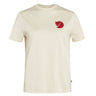 T-krekls Fjallraven Fox Boxy Logo Tee sieviešu Chalk White