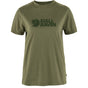 T-krekls Fjallraven Logo Tee sieviešu Green