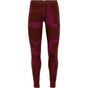 Merino termoveļas legingi Icebreaker 250 Vertex sieviešu Fractured Landscapes Espresso Cherry L
