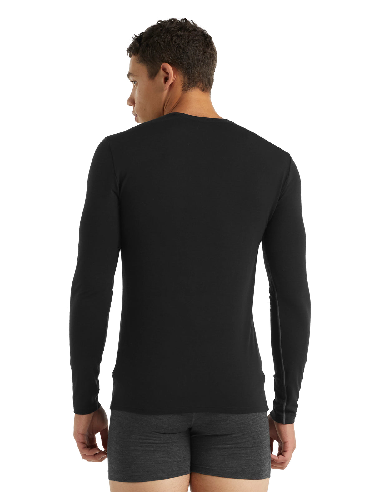 Termo krekls Icebreaker Merino Anatomica 150 LS Crew vīriešu