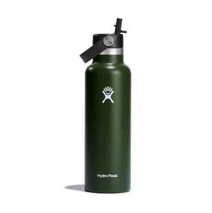 Hydro Flask termopudele 620 ml Standard Flex Straw Cap Olive