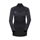 Termokrekls Mammut Trift Half Zip LS sieviešu Black