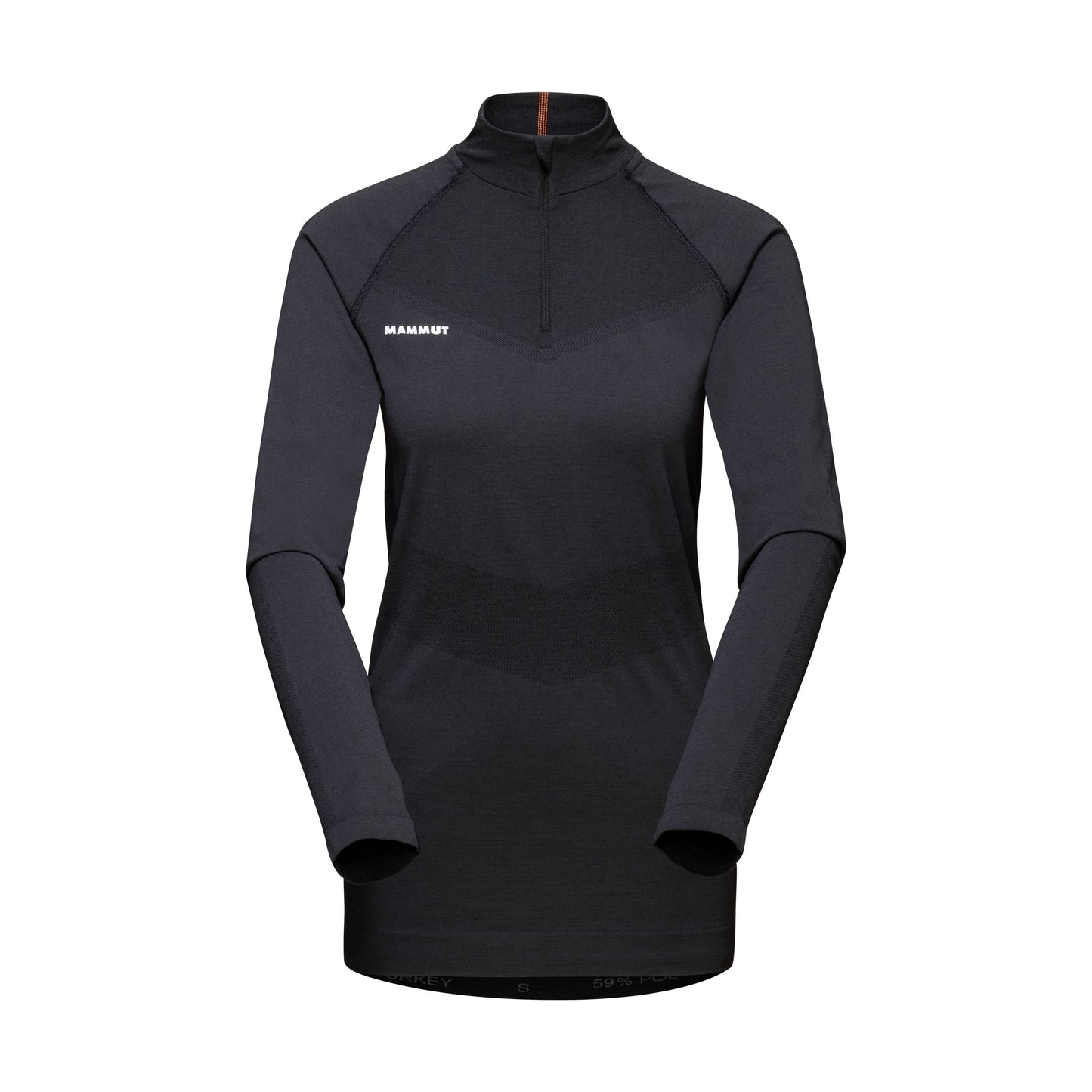 Termokrekls Mammut Trift Half Zip LS sieviešu Black