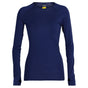 Termoveļas krekls Icebreaker Merino Zone Crew 150 sieviešu Royal Navy XS