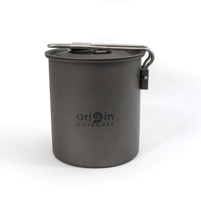 Titāna katliņš Origin Outdoors Camping Pot Titanium