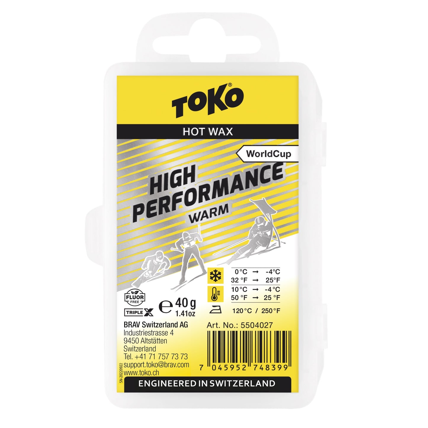 Toko High Performance Hot Wax warm