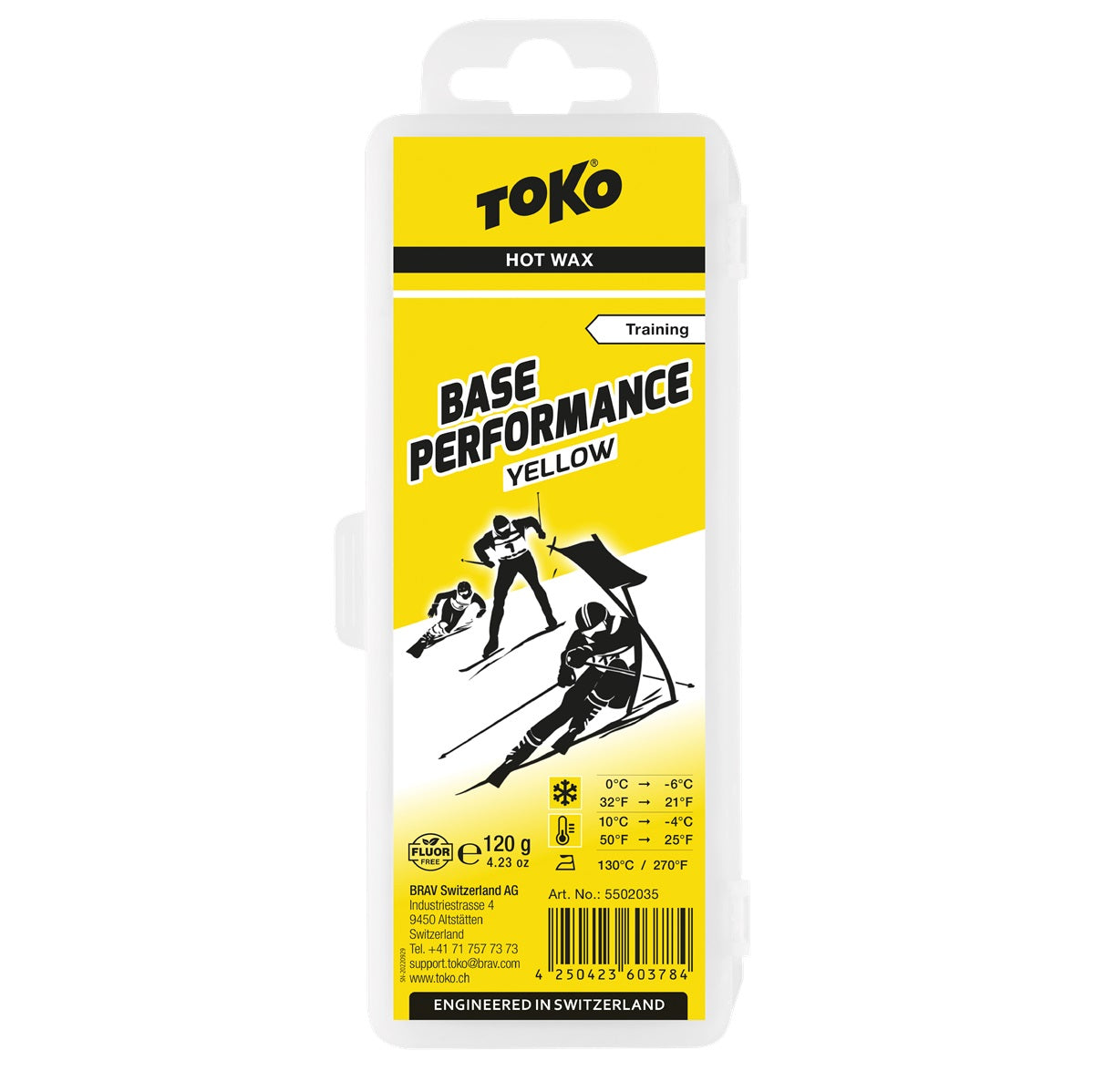 Toko vasks Base Performance yellow 120g