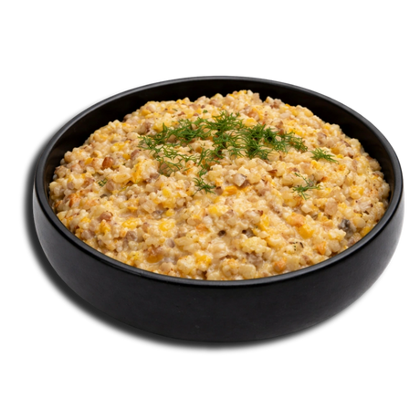 Good Mood Meals Buckwheat with chicken in a creamy sauce