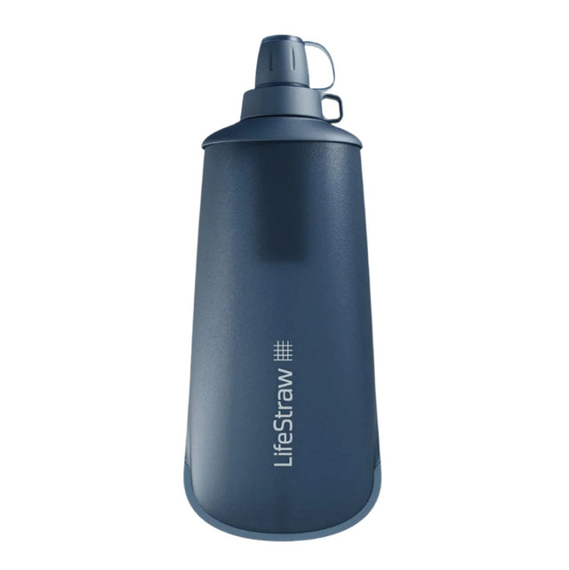 Filtra pudele LifeStraw Peak Series Collapsible Squeeze Bottle Mountain Blue