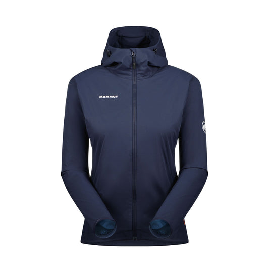 Vējjaka Mammut Granite SO Hooded sieviešu Marine-White