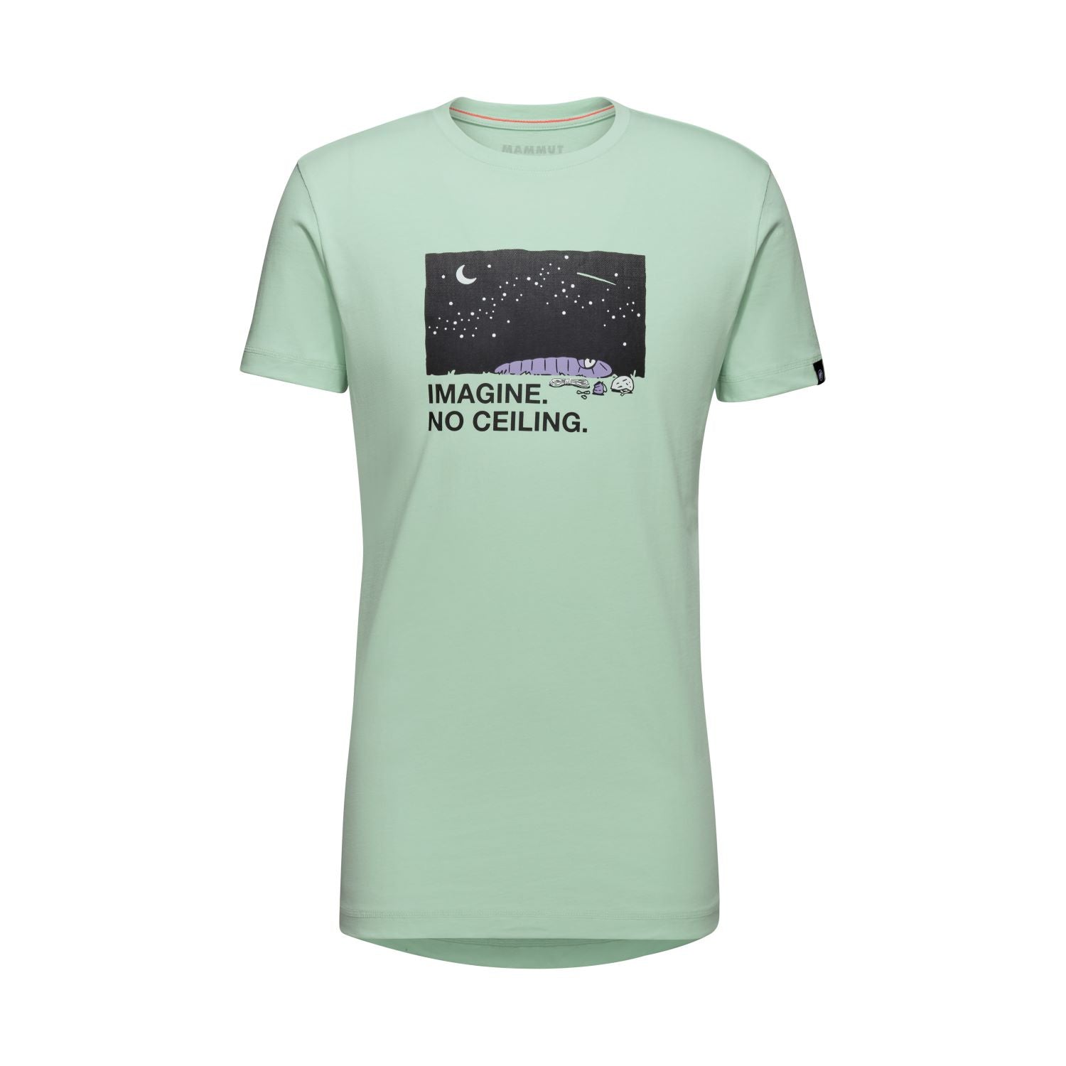 Krekls Mammut Massone T-Shirt Possibilities vīriešu Neo Mint