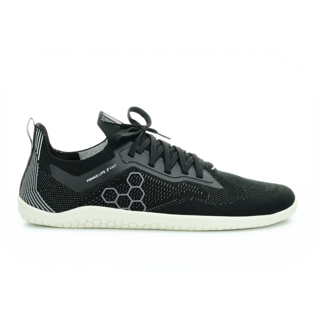 VivoBarefoot Primus Lite Knit vīriešu apavi Obsidian