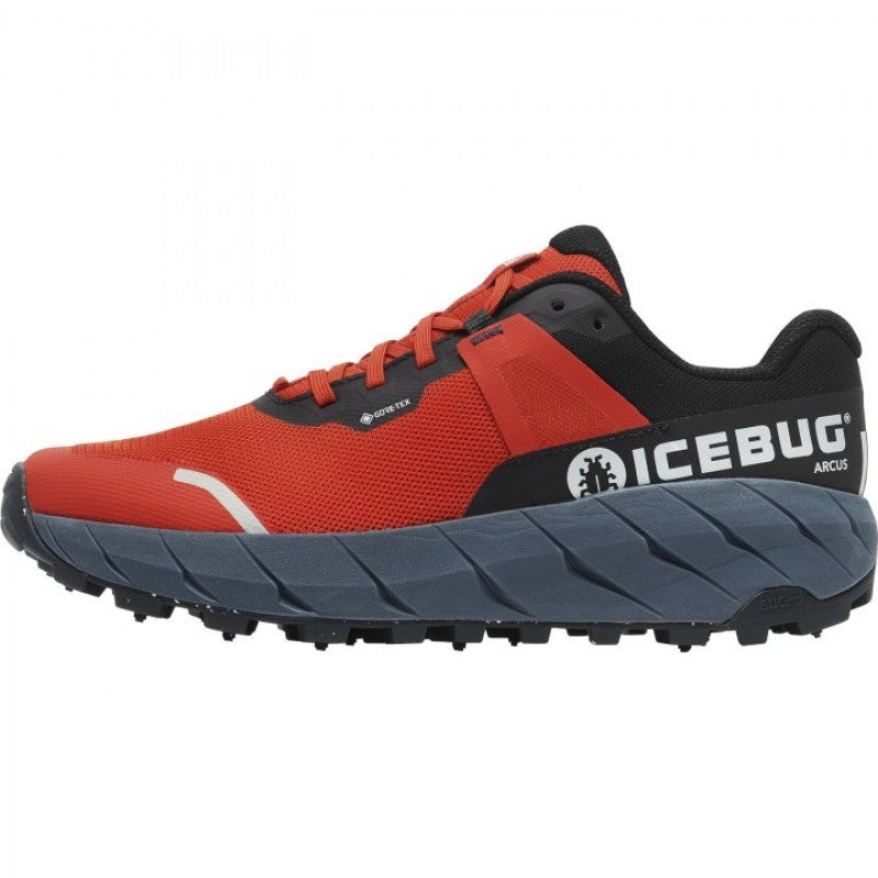 Apavi ar radzēm Icebug Arcus RB9X BUGrip Goretex Midnight-Red