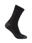 Zeķes Icebreaker Hike+ Ultralight Quart vīriešu Black Obsidian