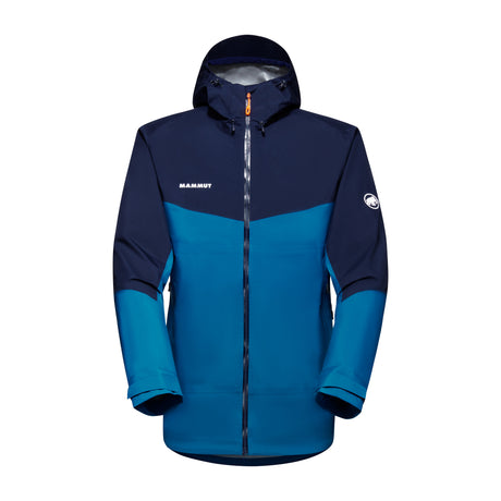 Mammut lietus jaka Convey Tour HS Hooded vīriešu Deep Ice-Marine