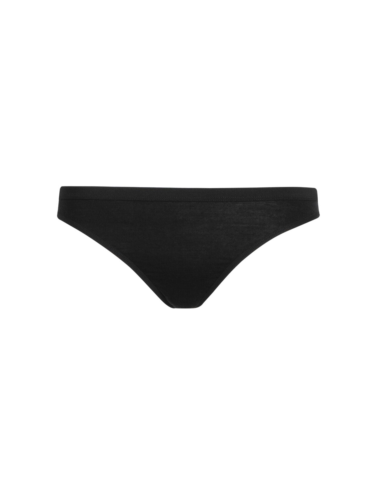 Merino termoveļa Icebreaker Siren Thong sieviešu Black