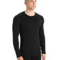 Icebreaker 260 Tech LS Crewe merino termokrekls vīriešu Black XL