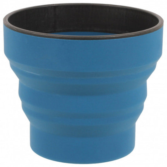 Lifeventure Silicone Ellipse Fleximug saliekama krūze Azul