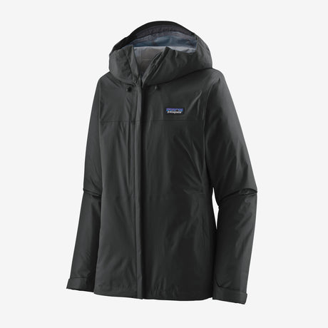 Patagonia lietus jaka Torrentshell 3L sieviešu Black