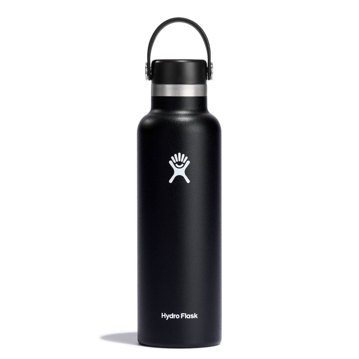 Termopudele Hydro Flask® 620 ml Standard Mouth Flex Cap 21 OZ Black